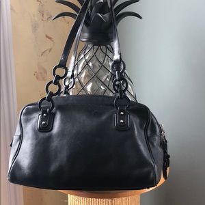 Salvatore Ferragamo Vintage black leather bag